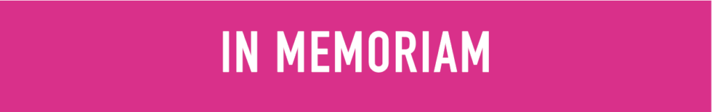In Memoriam